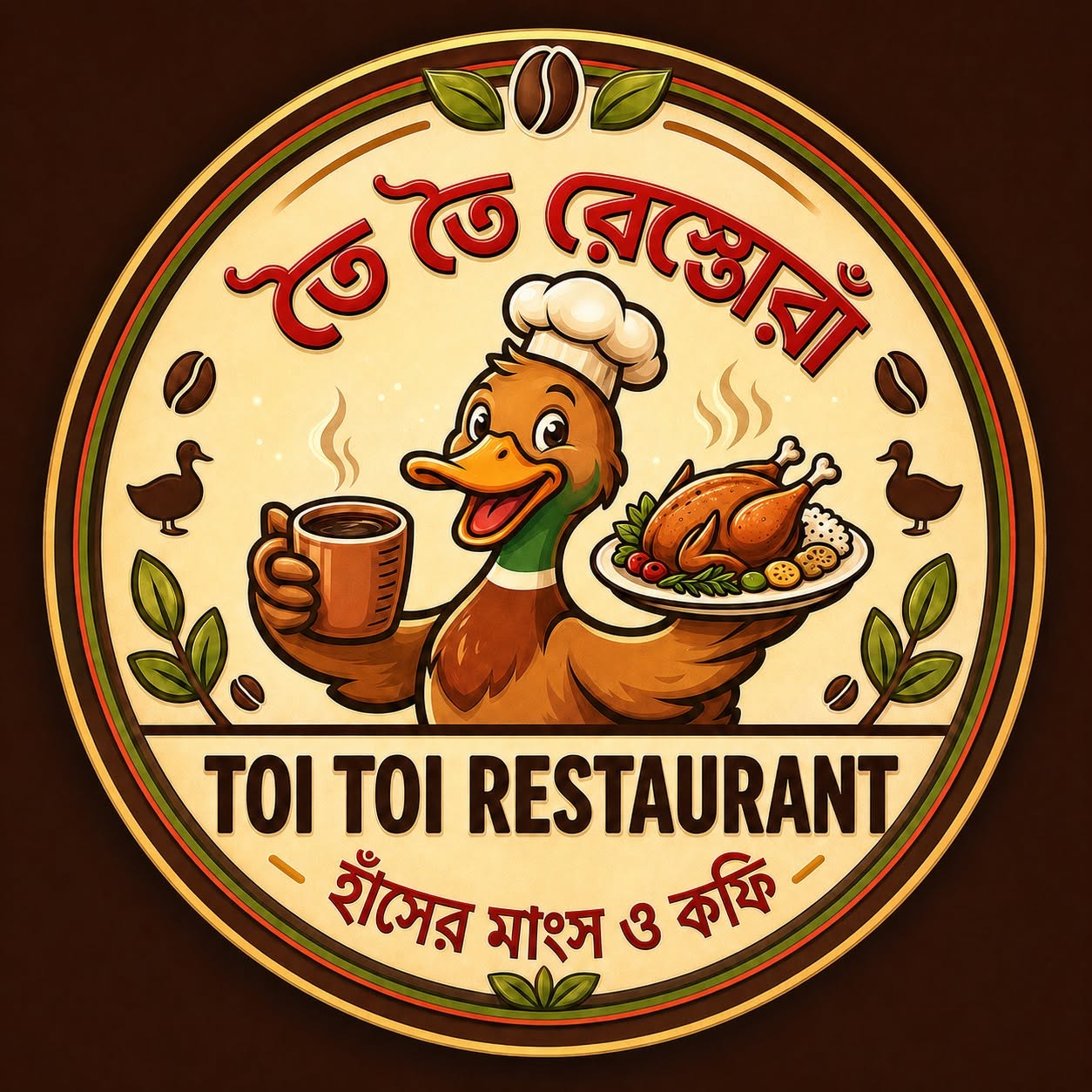 Toi Toi Restora ( তৈ তৈ রেস্তোরাঁ ) Logo